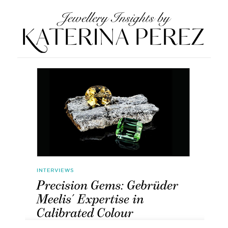 Gemstone Cutting Factory Meelis - Interview with Katarina Perez